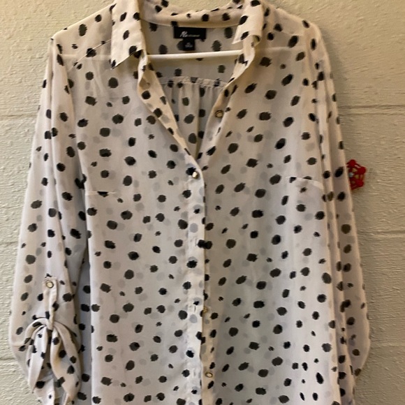 Cow print tunic AB STUDIO XL - Picture 2 of 5